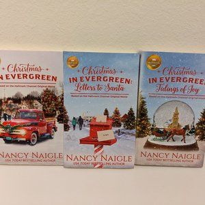 'Christmas in Evergreen' by Nancy Naigle Paperback 3-Book Set